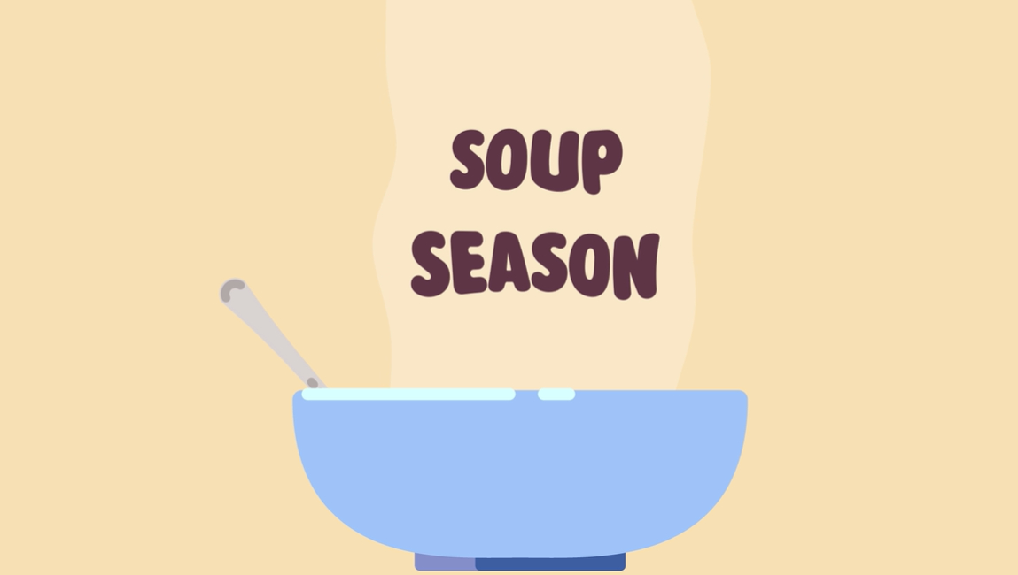"Soup Season", Illustrator, After Effects